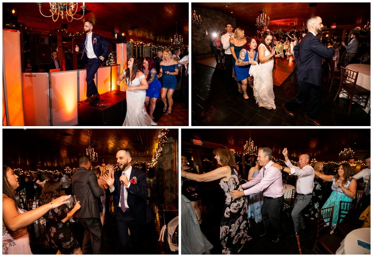 Conga Line at a Wedding 