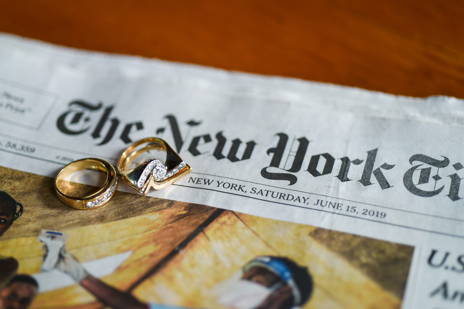 New York Times Wedding Ring Photo