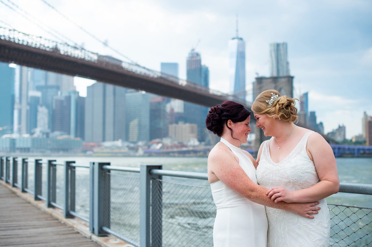NYC Elopement with Two Brides 