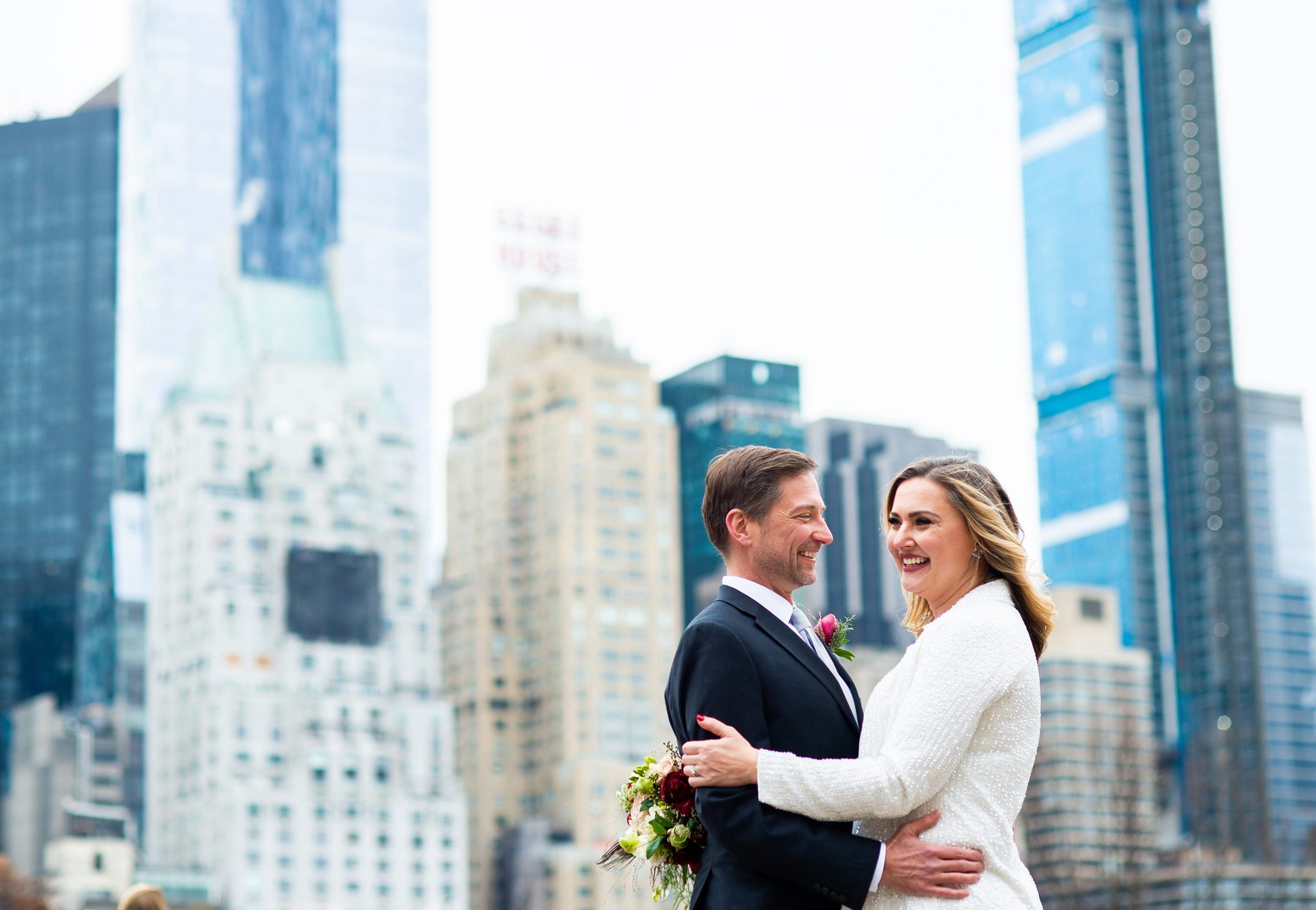 Winter Elopement in Central Park 