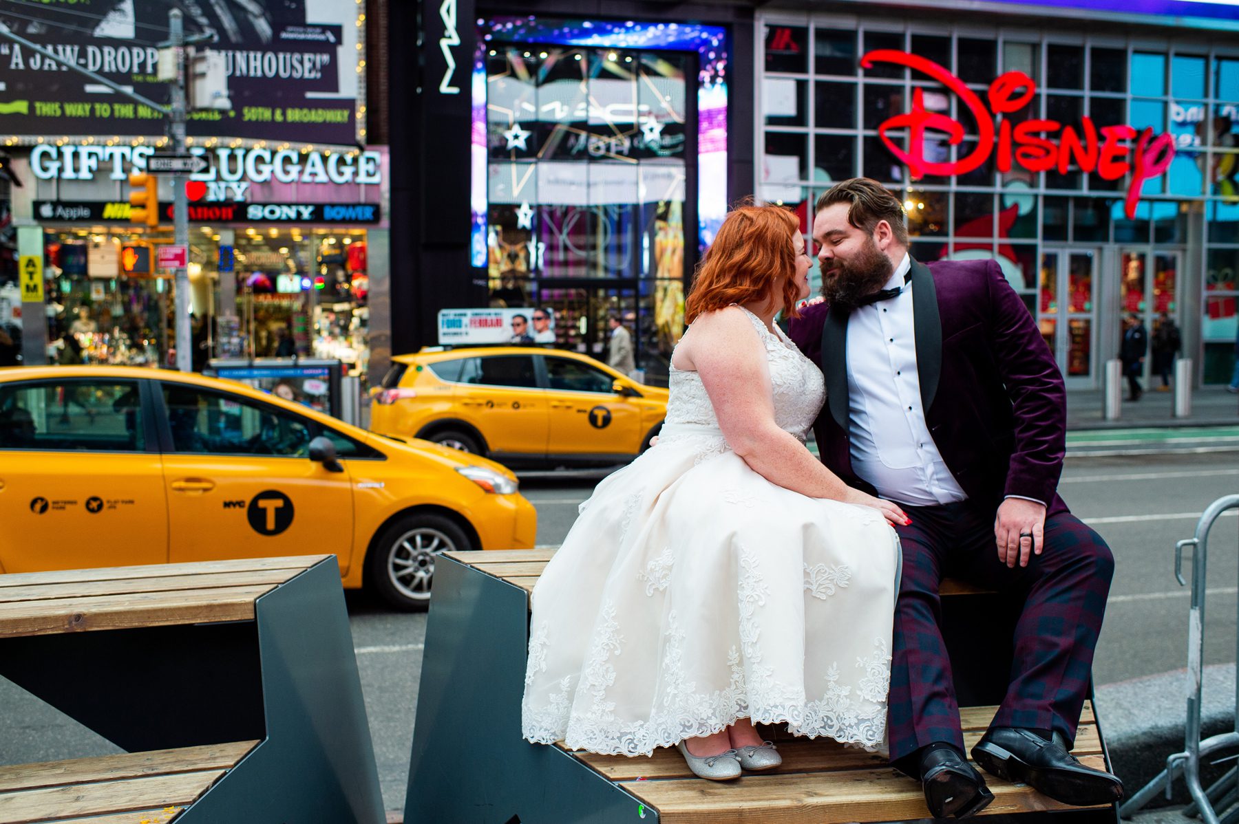 Elope in Times Square 