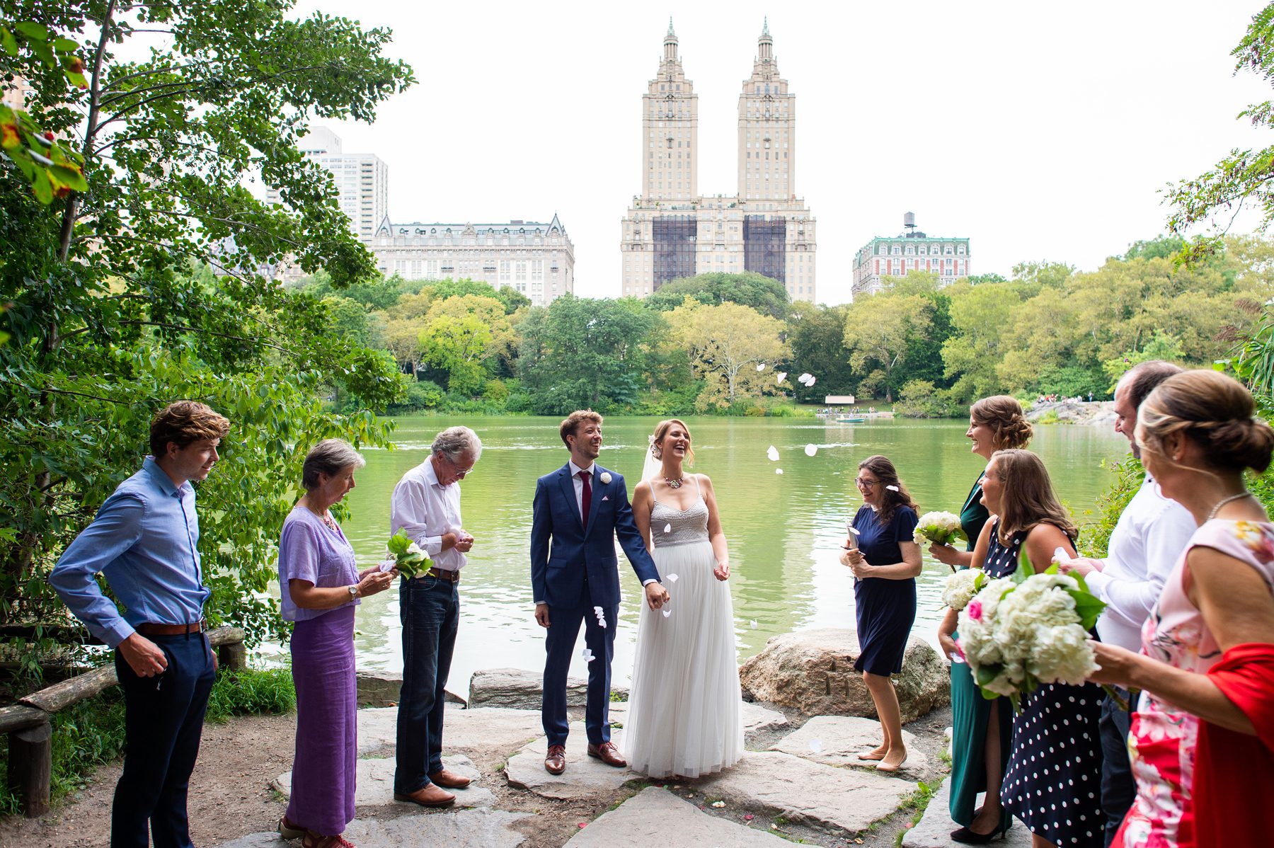 Elopement Ceremony in Central Park 