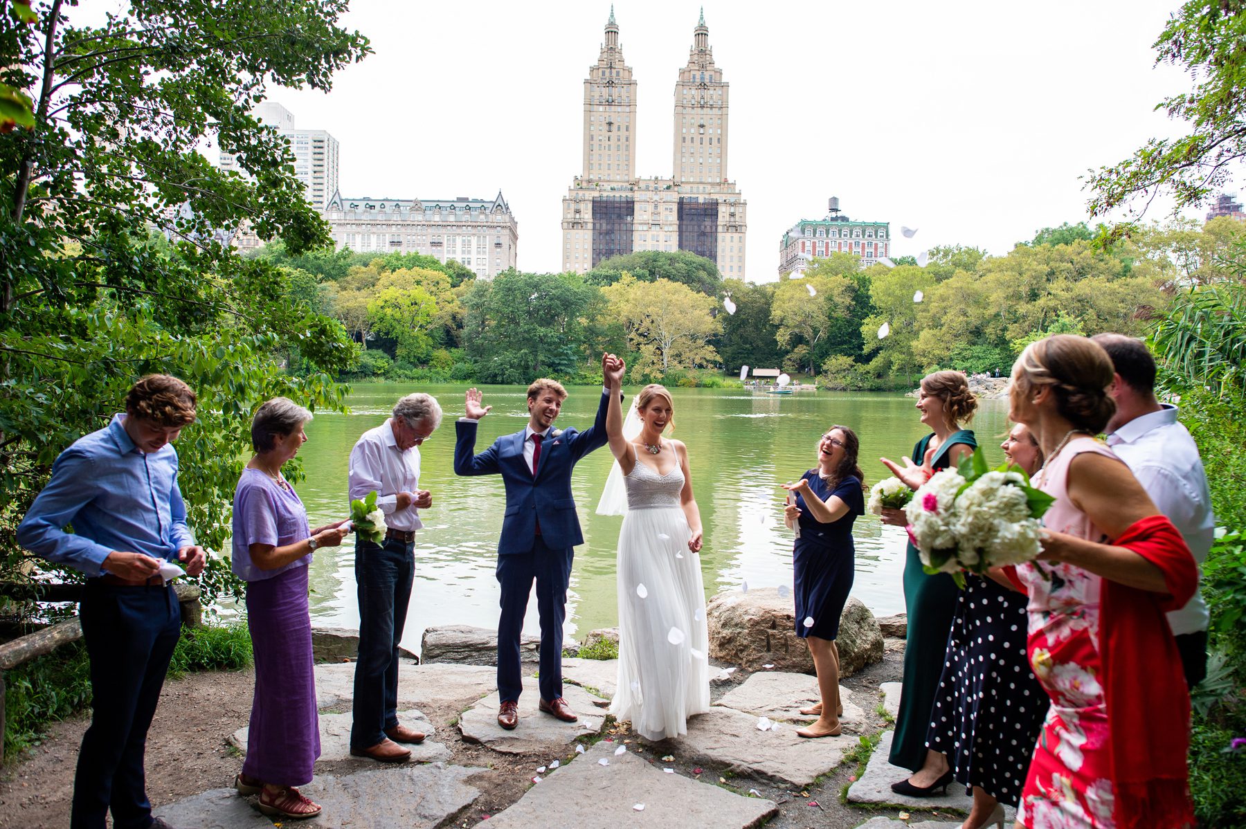 Wedding Ceremony in Central Park