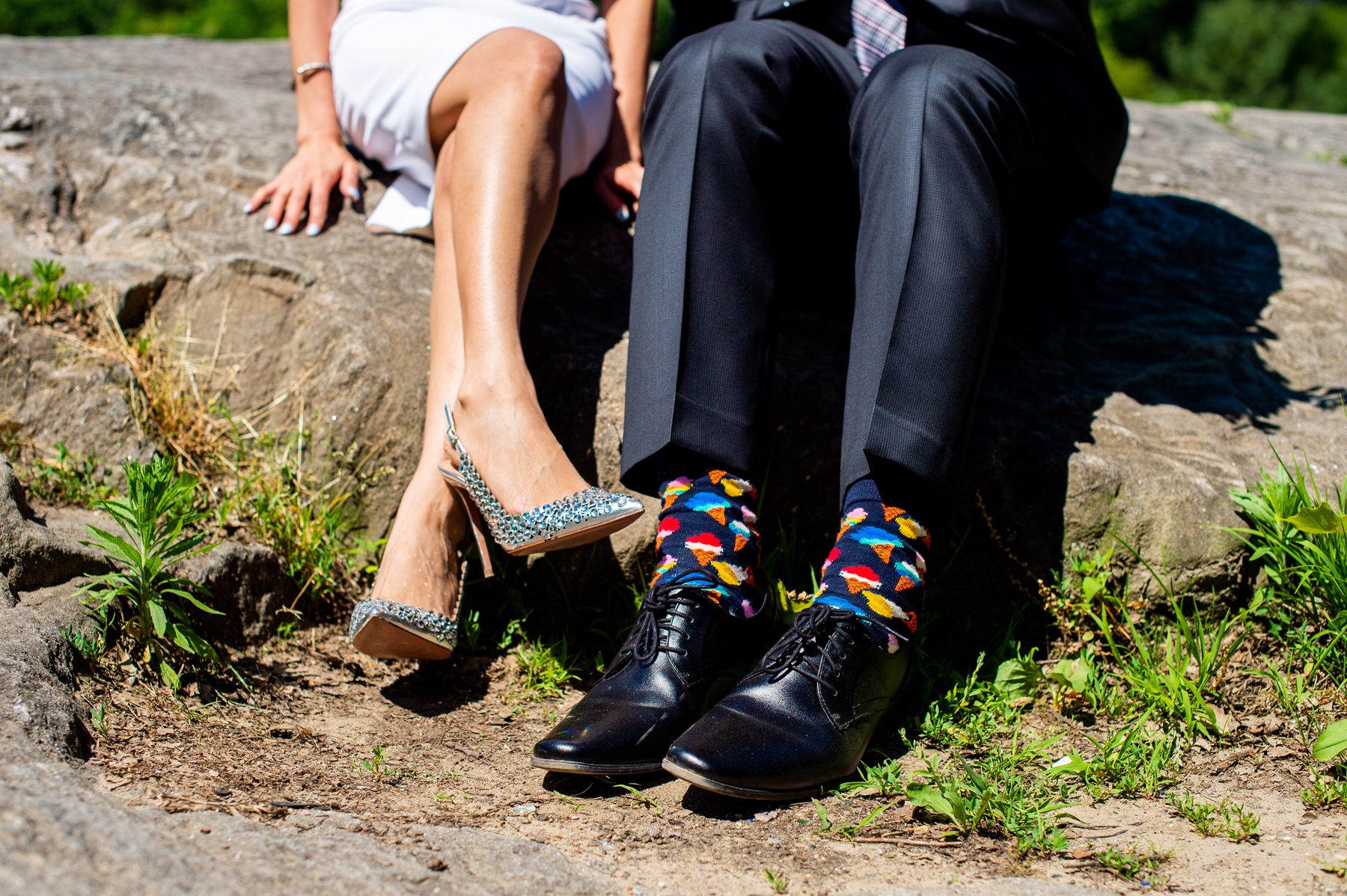 Wedding Shoes and Ice Cream Socks