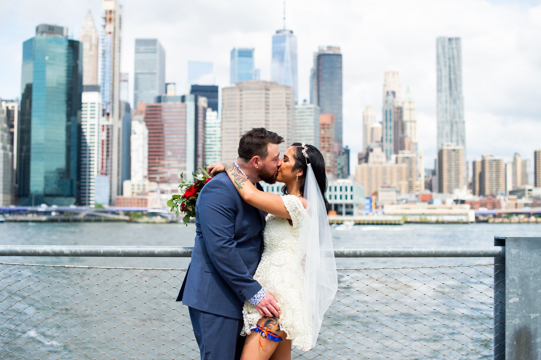 NY Islanders Garter Wedding