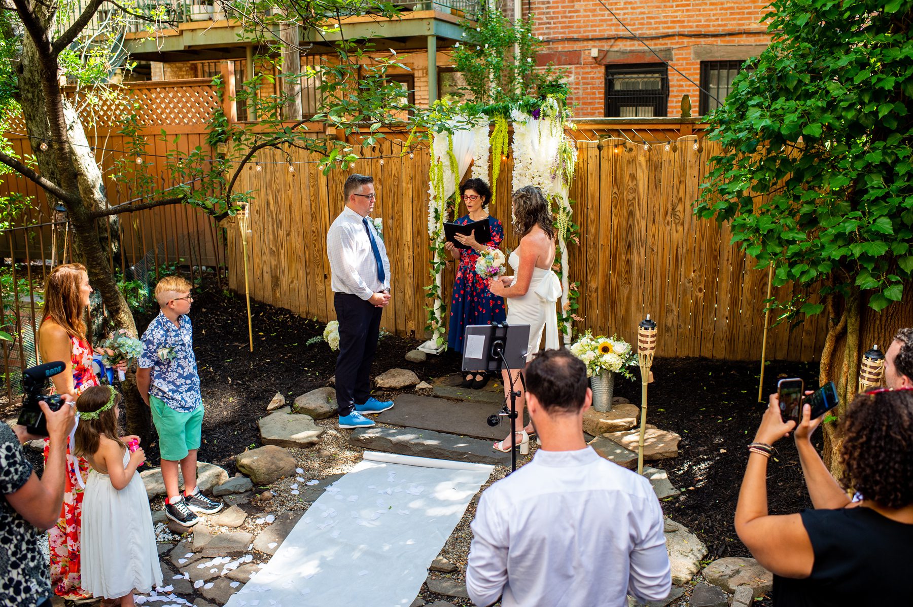 Park Slope Wedding Ceremony 