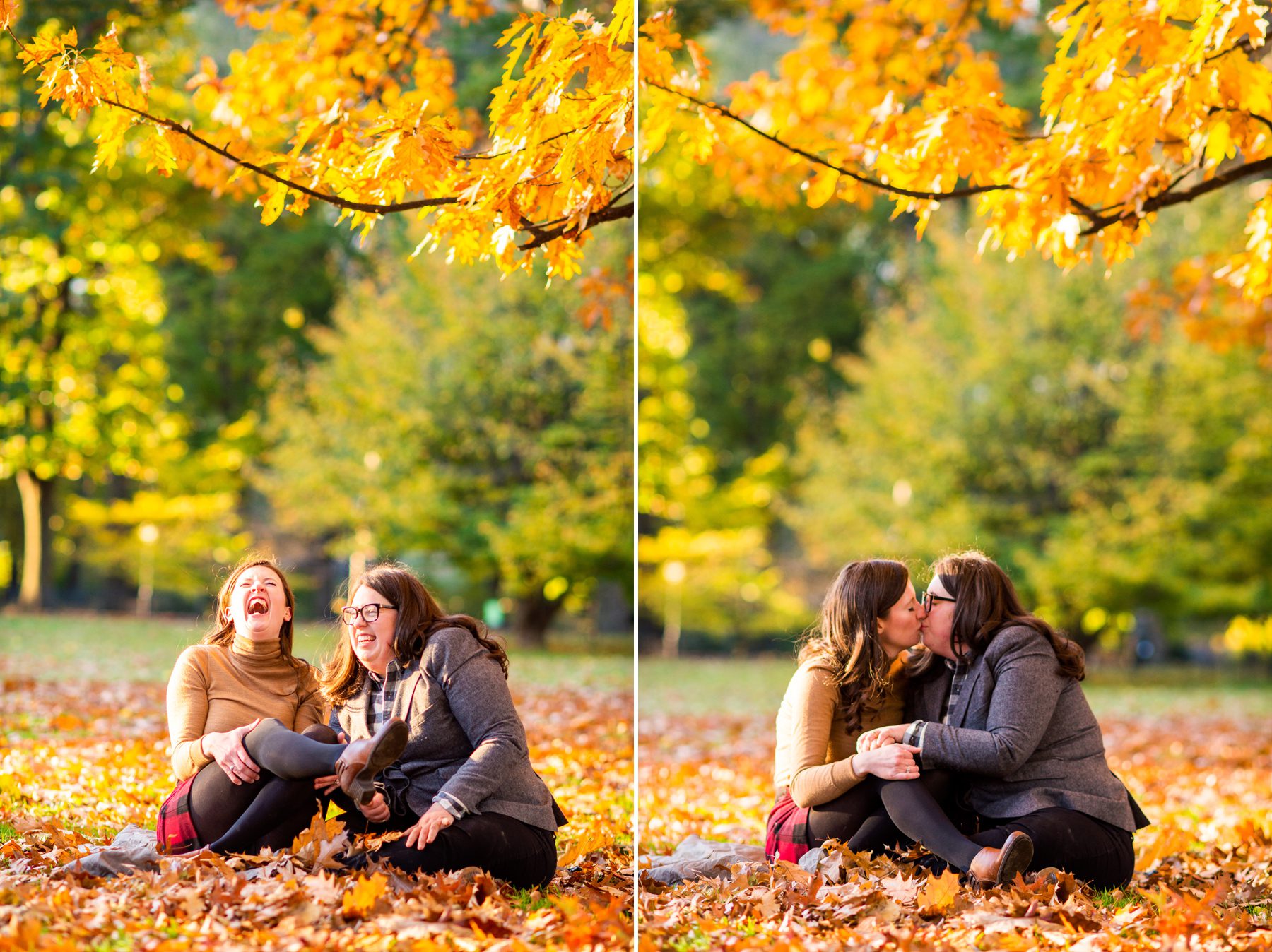 Fall Engagement Photos 