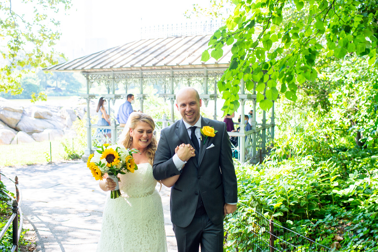 Ladies Pavilion Central Park Wedding