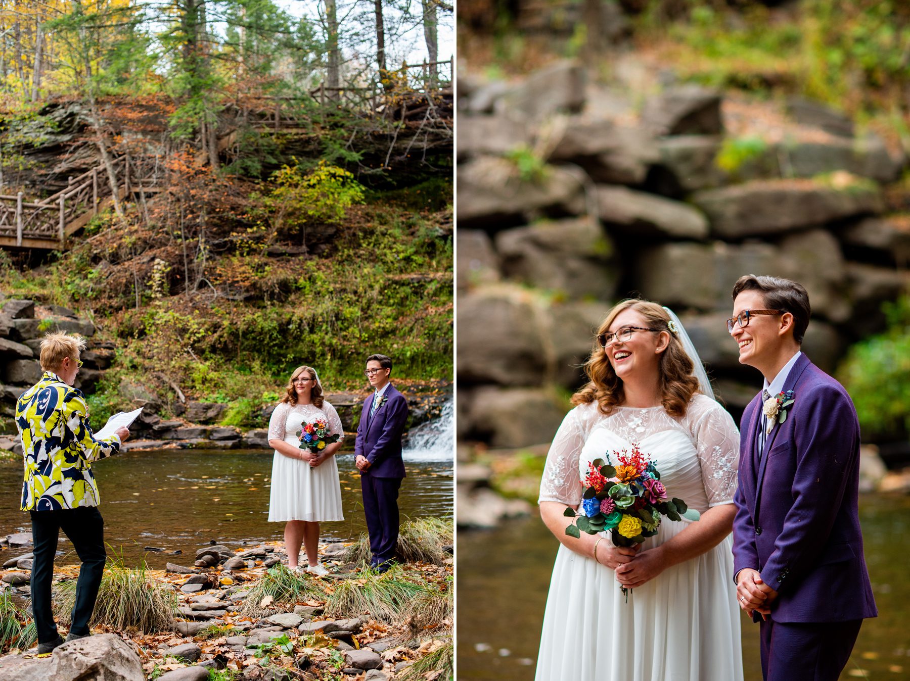 Elopement Locations in the Catskills Wedding Ceremony
