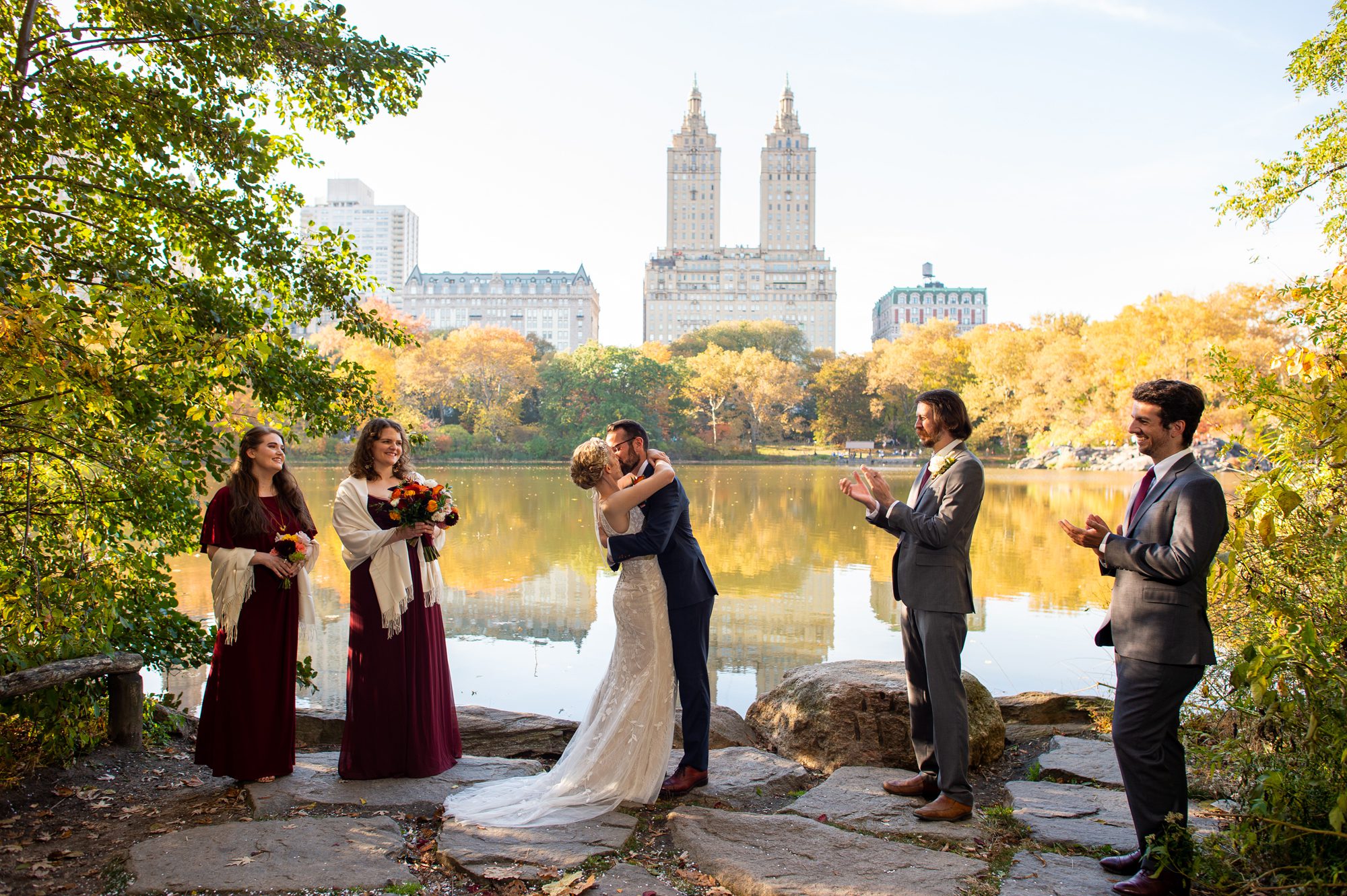 Wedding Ceremony in Central Park 