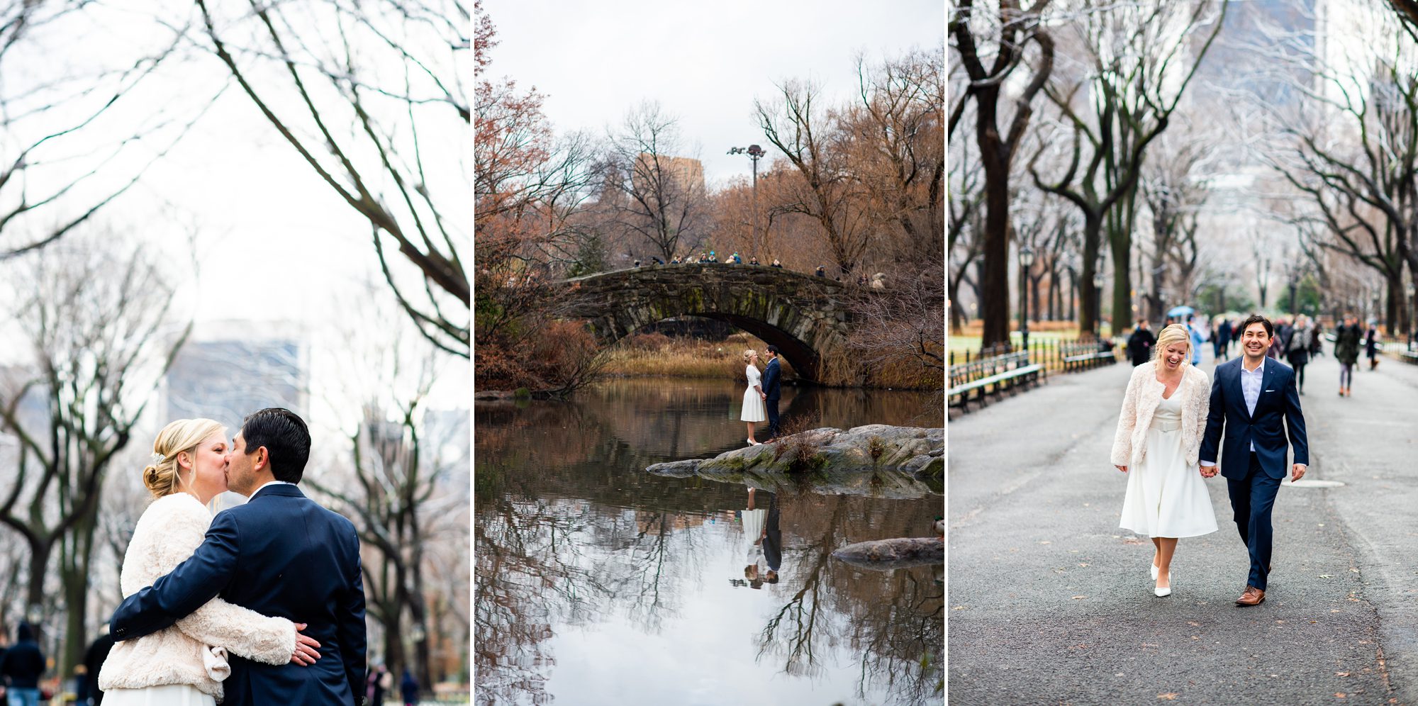Diana and Aaron's Elopement Wedding in Wagner Cove, Central Park