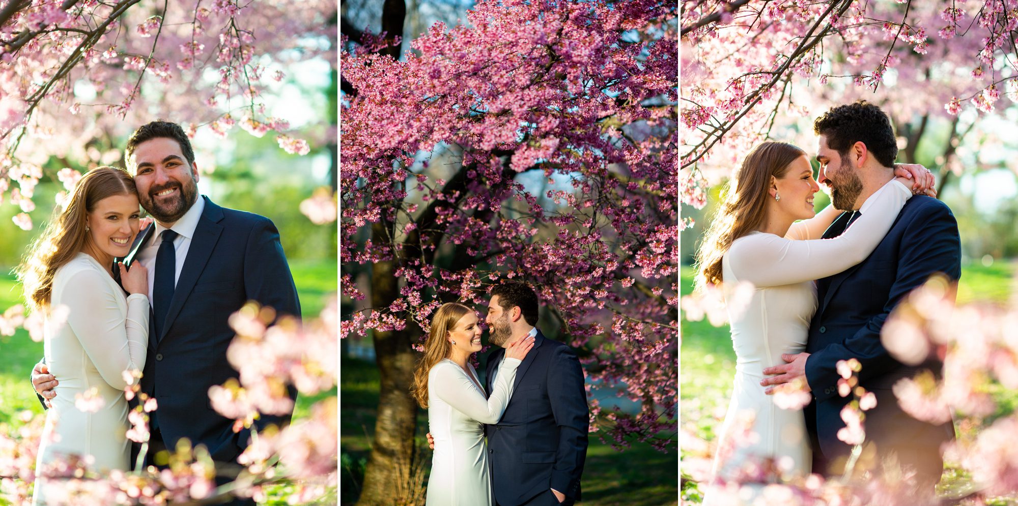 Cherry Blossom Wedding Photos Central Park