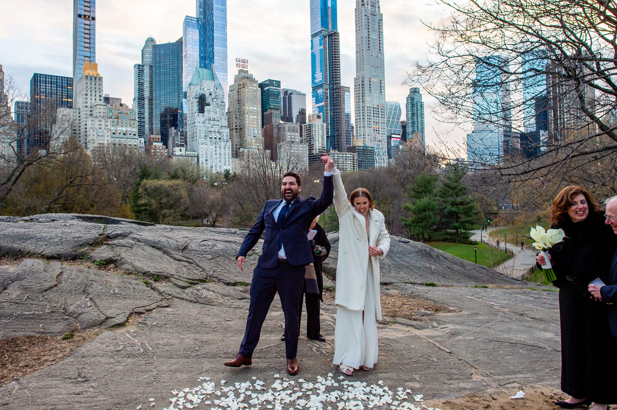 Central Park Micro Wedding at Cat Rock 