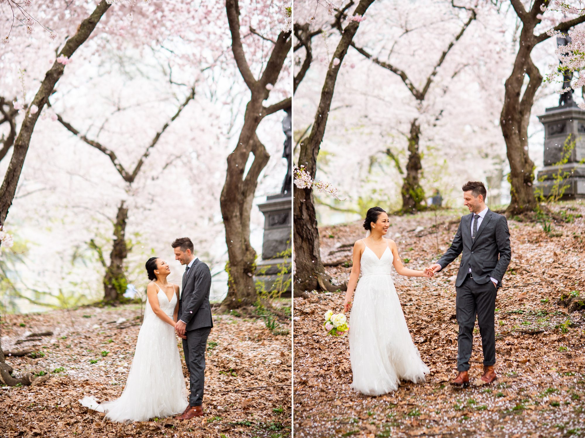 Cherry Blossom Wedding Central Park NYC