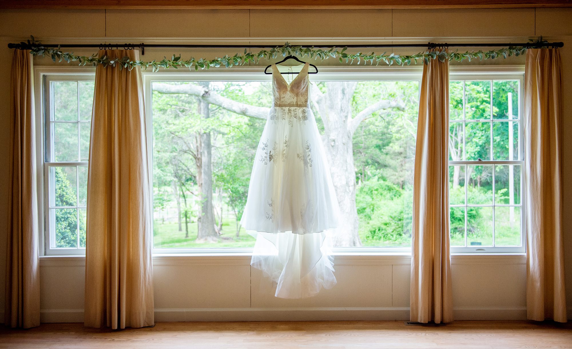 Wedding Dress in the Window