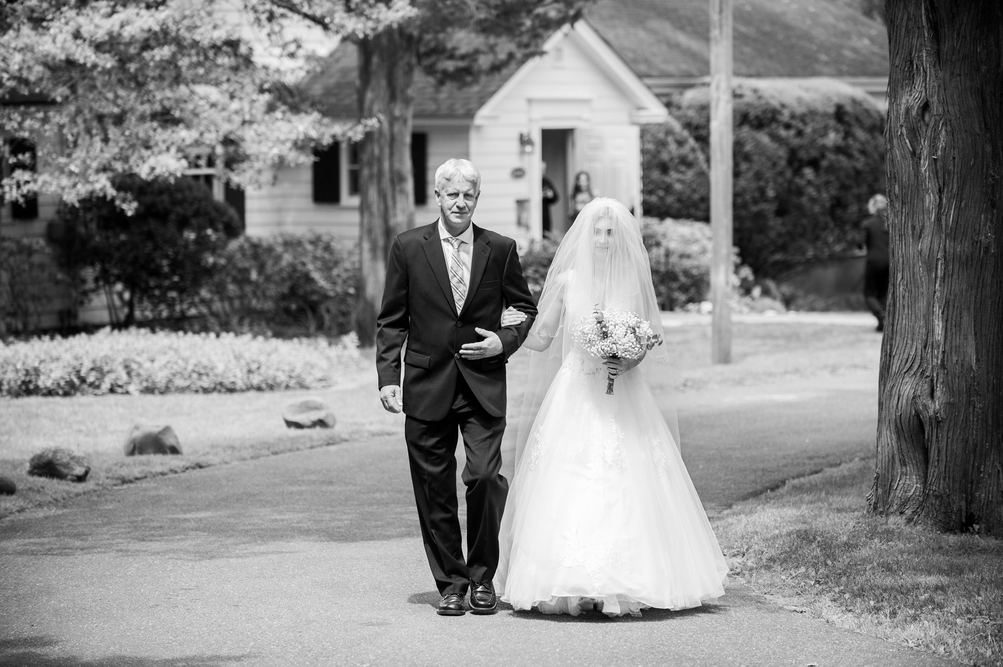 Bride Processional with Dad