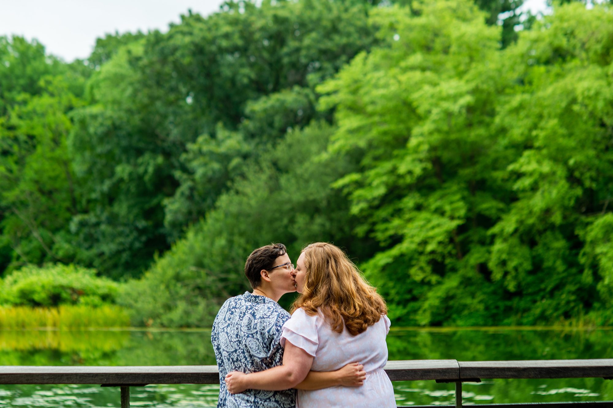 LGBT Engagement Photos in Central Park 