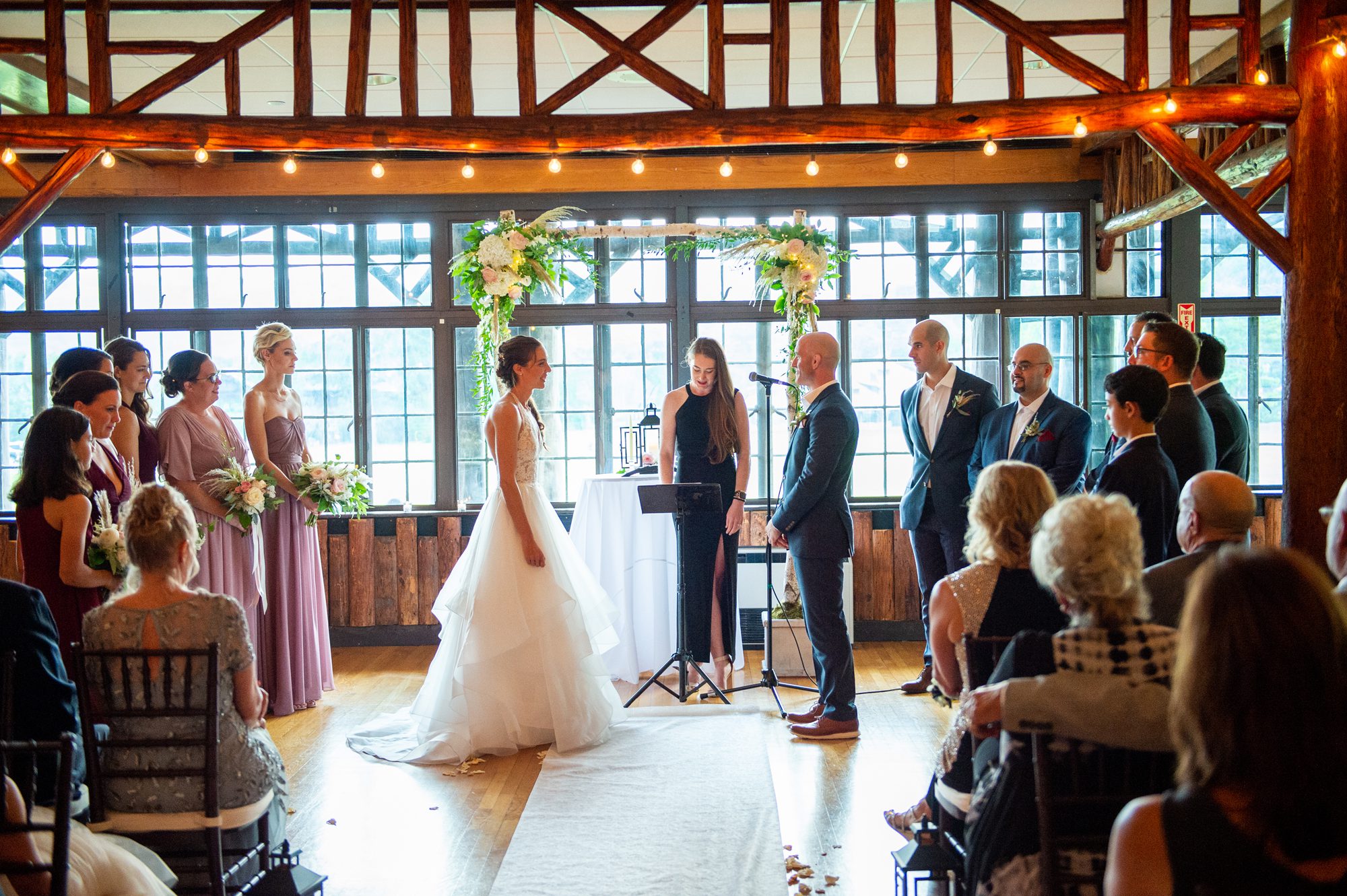 Bear Mountain Inn Indoor Wedding Ceremony