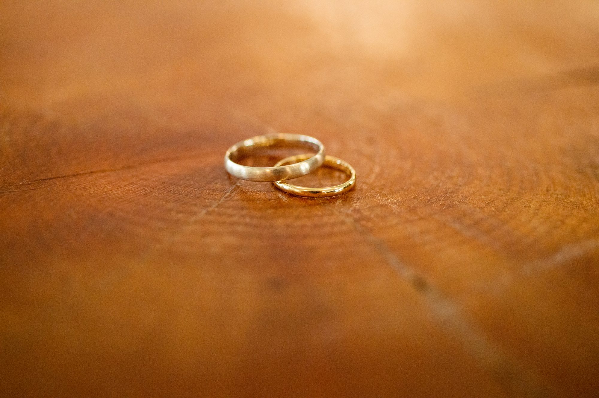 Simple Gold Wedding Bands