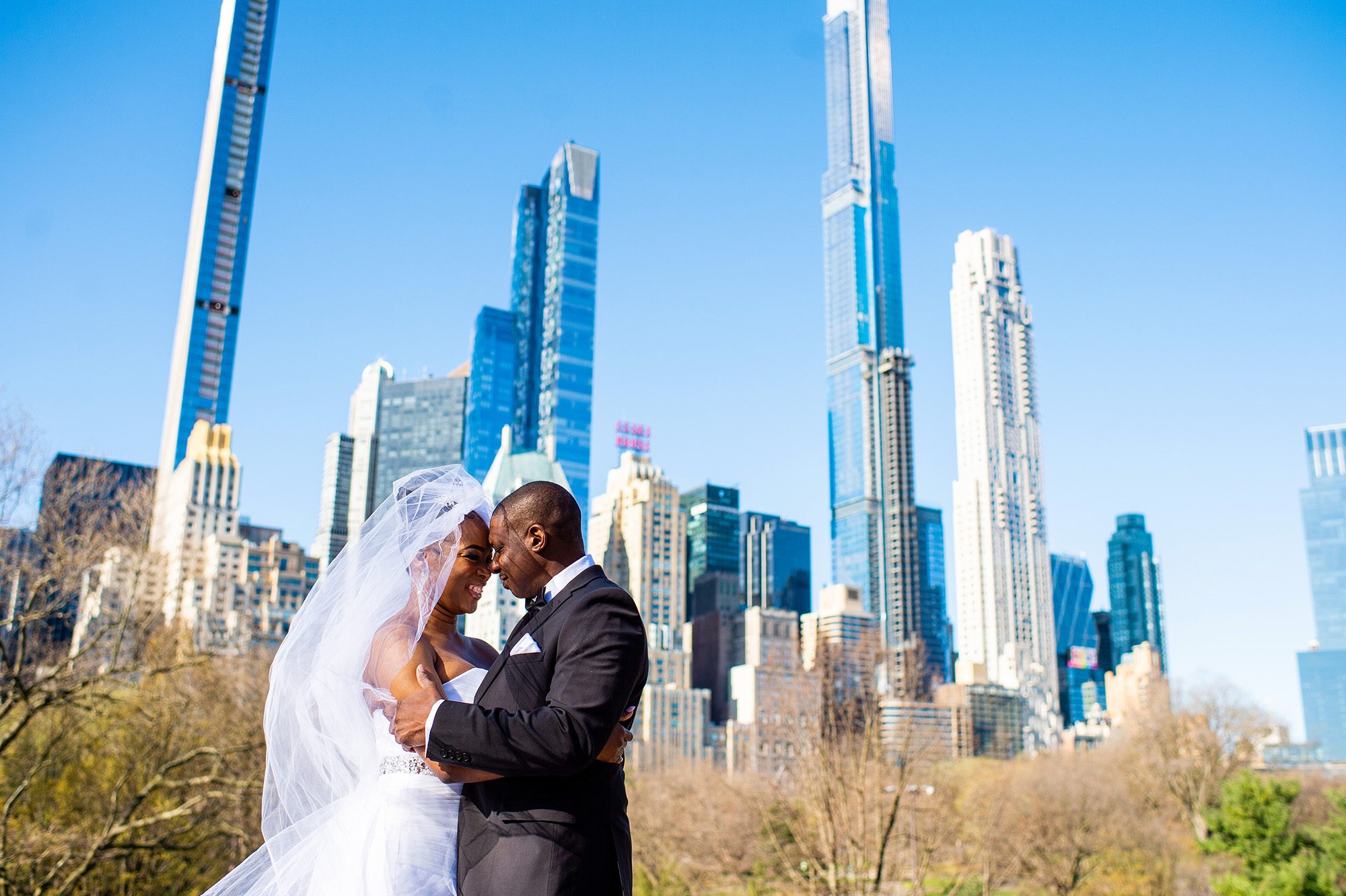 Central Park Wedding Photo