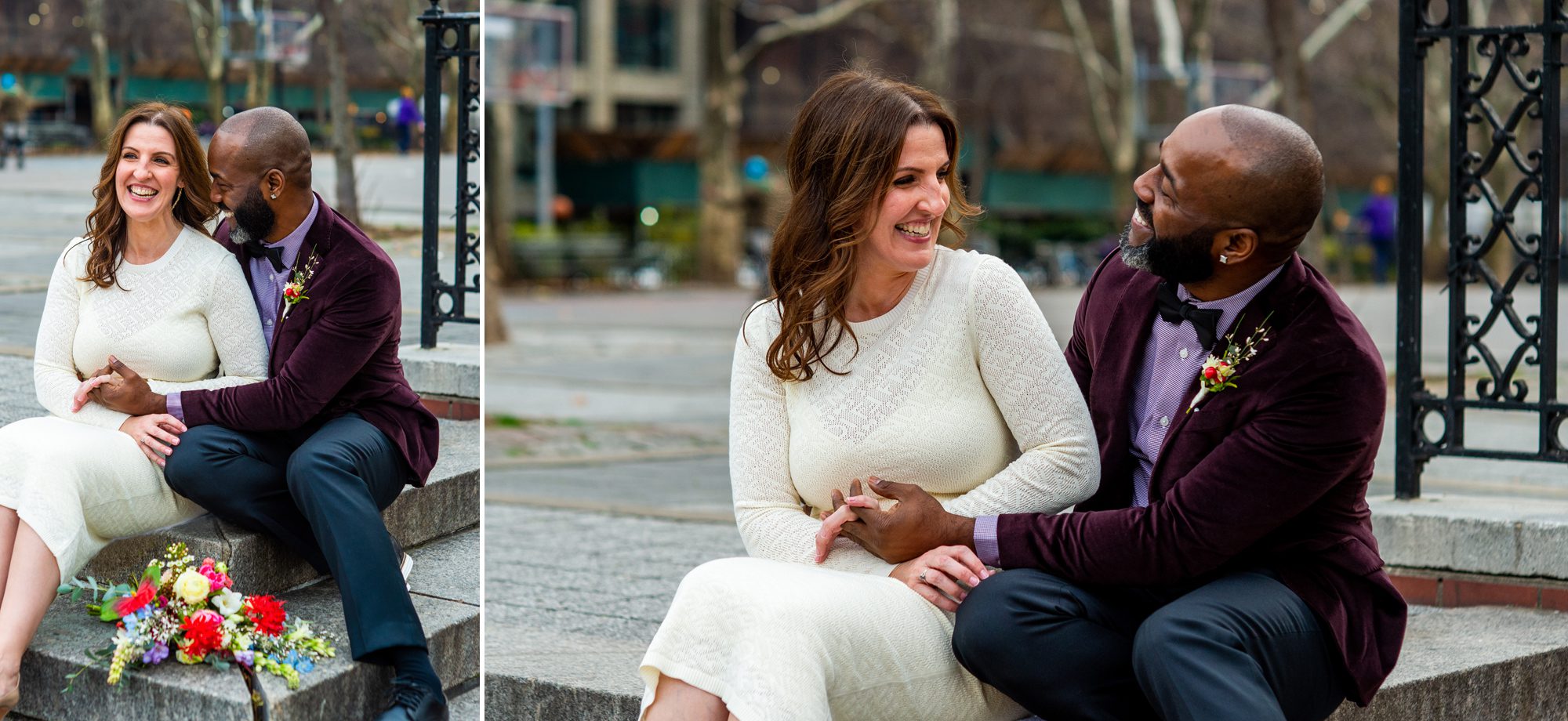 NYC Elopement Photos in East Village 