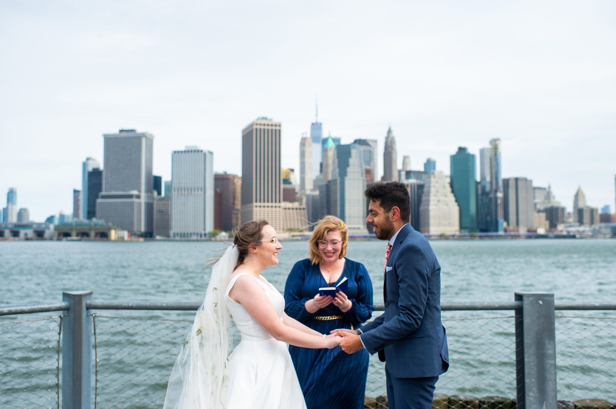 Brooklyn Bridge Park Pier 6 Wedding Ceremony
