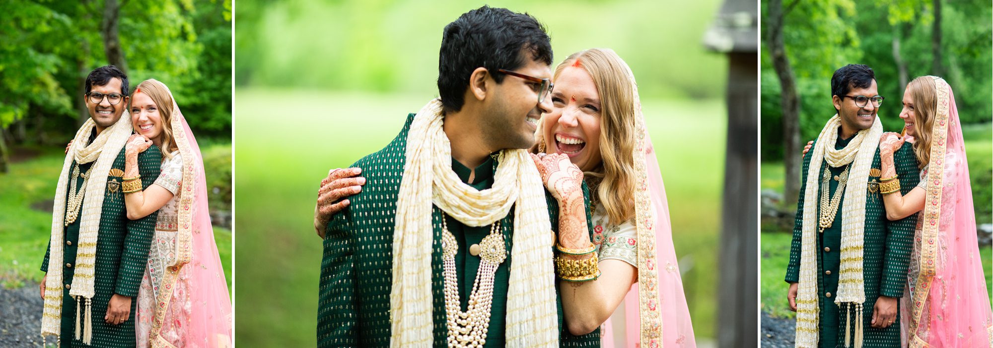 Indian wedding portraits at Full Moon Resort