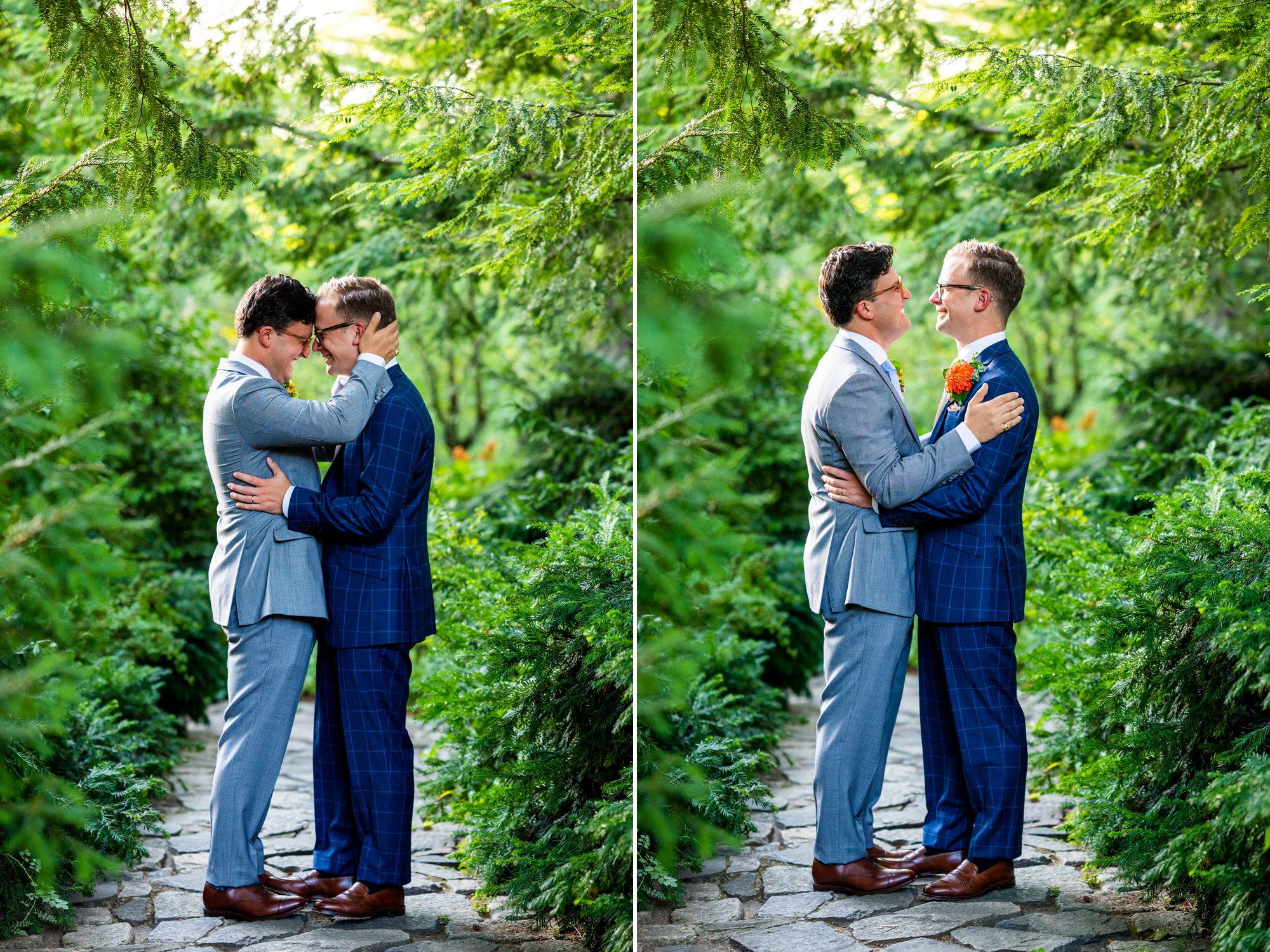 Two Grooms Getting Married in Central Park 