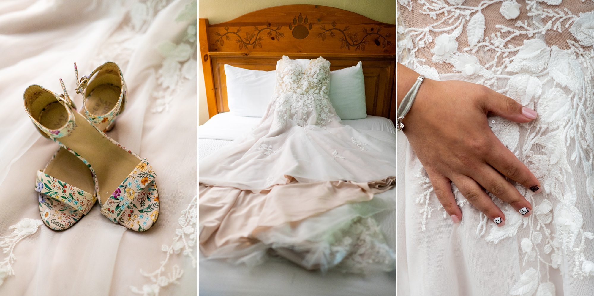Wedding Dress Details Bear Mountain