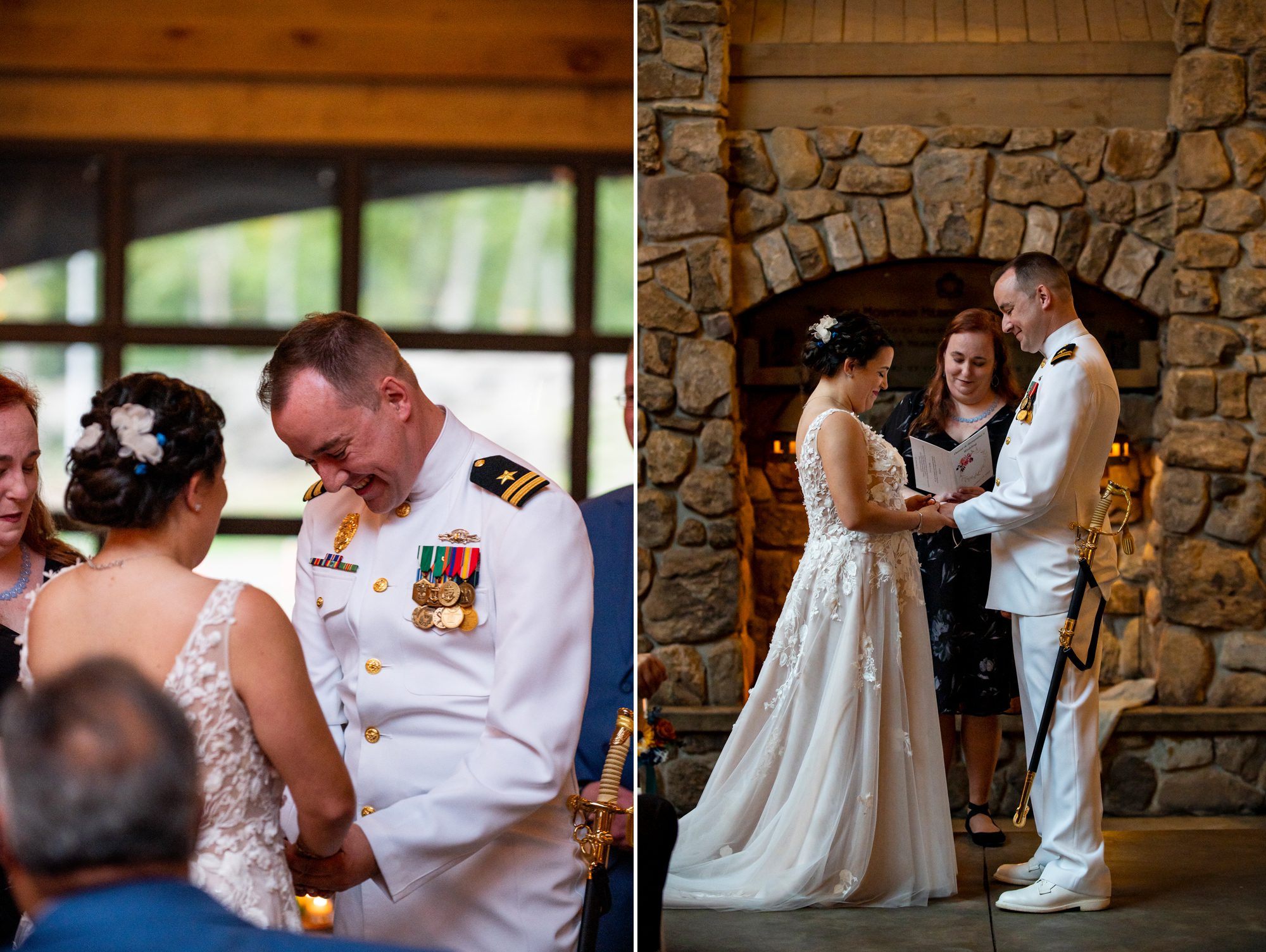 Wedding Ceremony at Bear Mountain Inn Carousel 