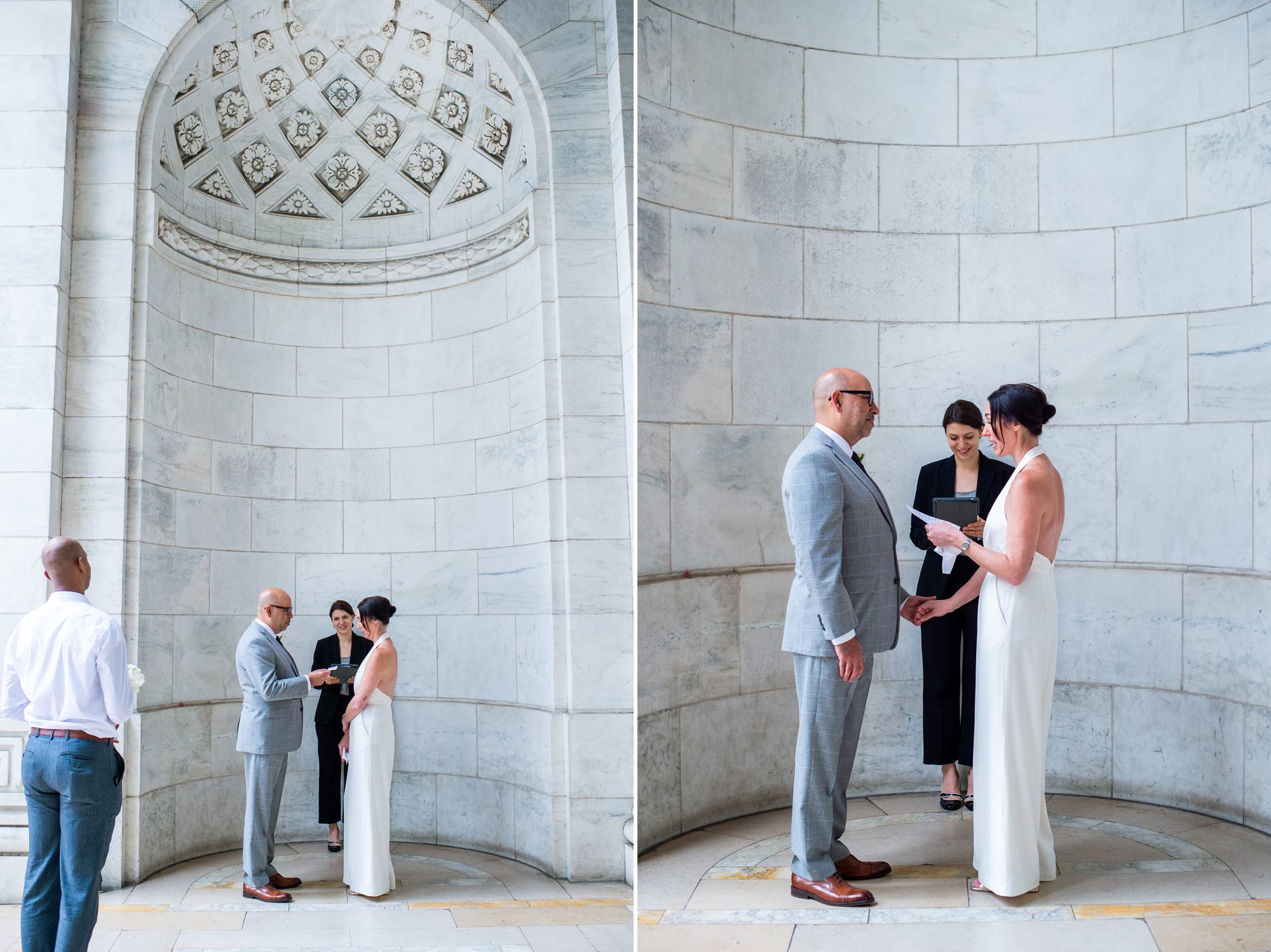 Wedding Ceremony at NY Public Library
