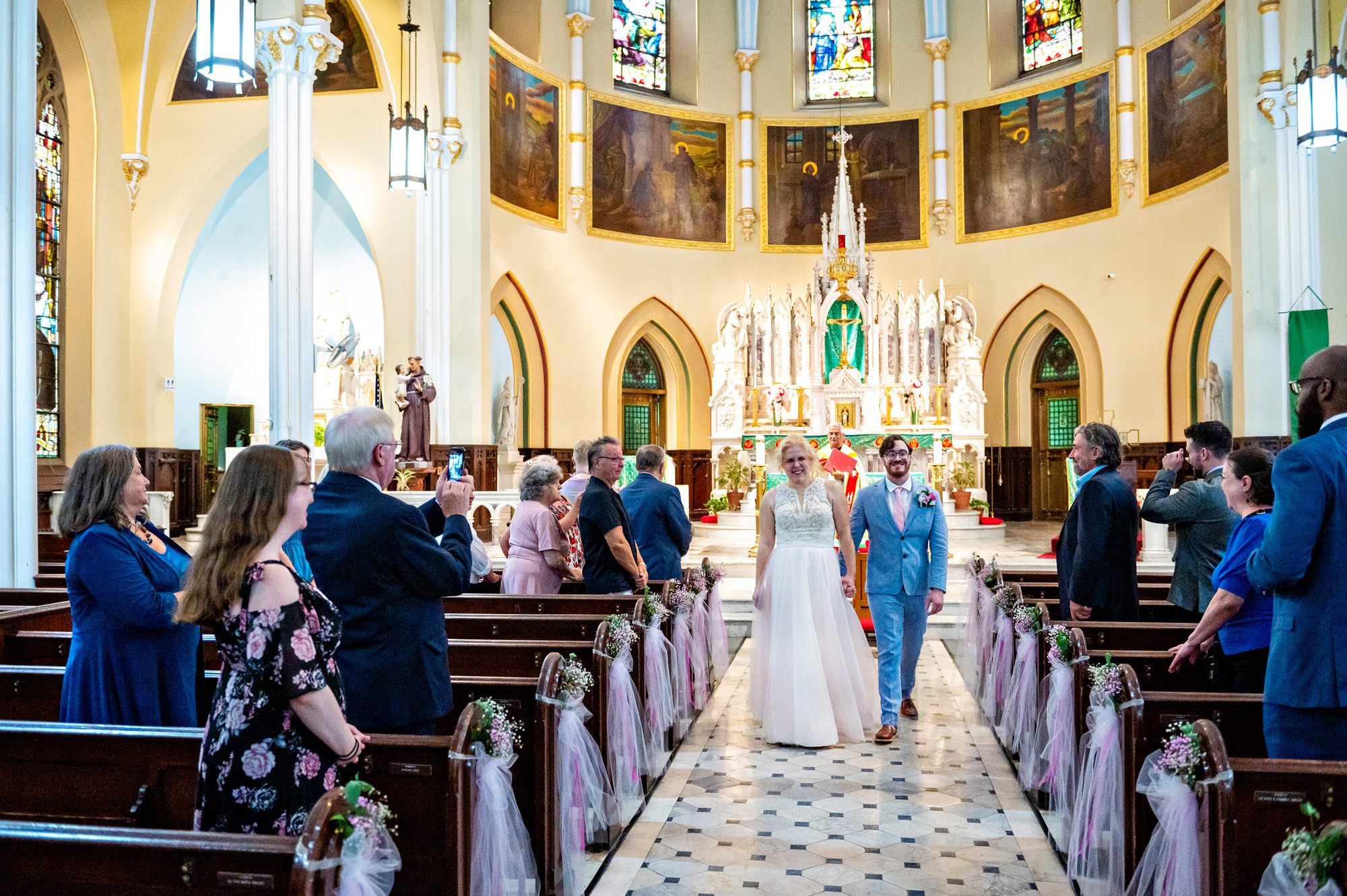 Ceremony Recessional Catholic Wedding Ceremony