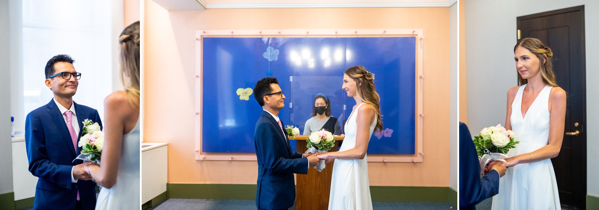 Wedding Ceremony at City Hall NYC