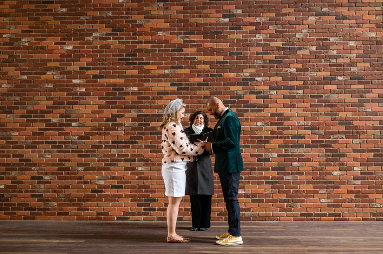 NYC Elopement Ceremony in Brooklyn 