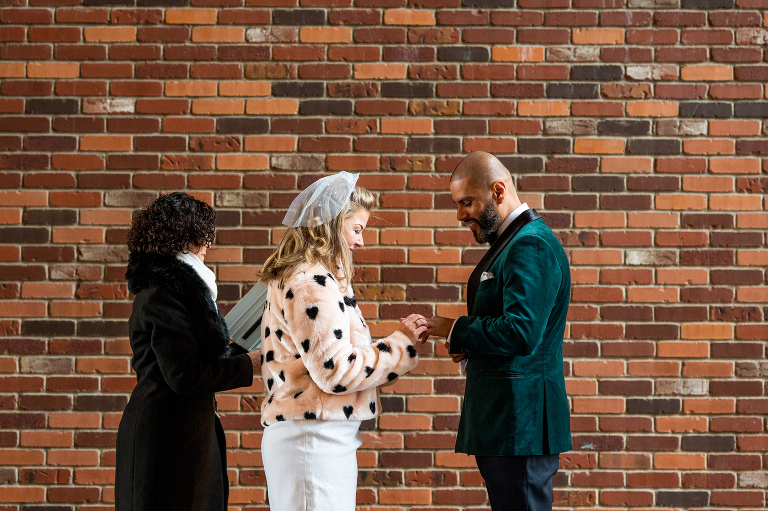 Ring Exchange Elopement Ceremony