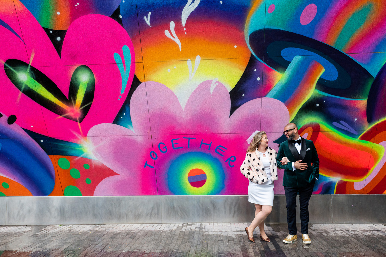 Elopement photos in Williamsburg Brooklyn 