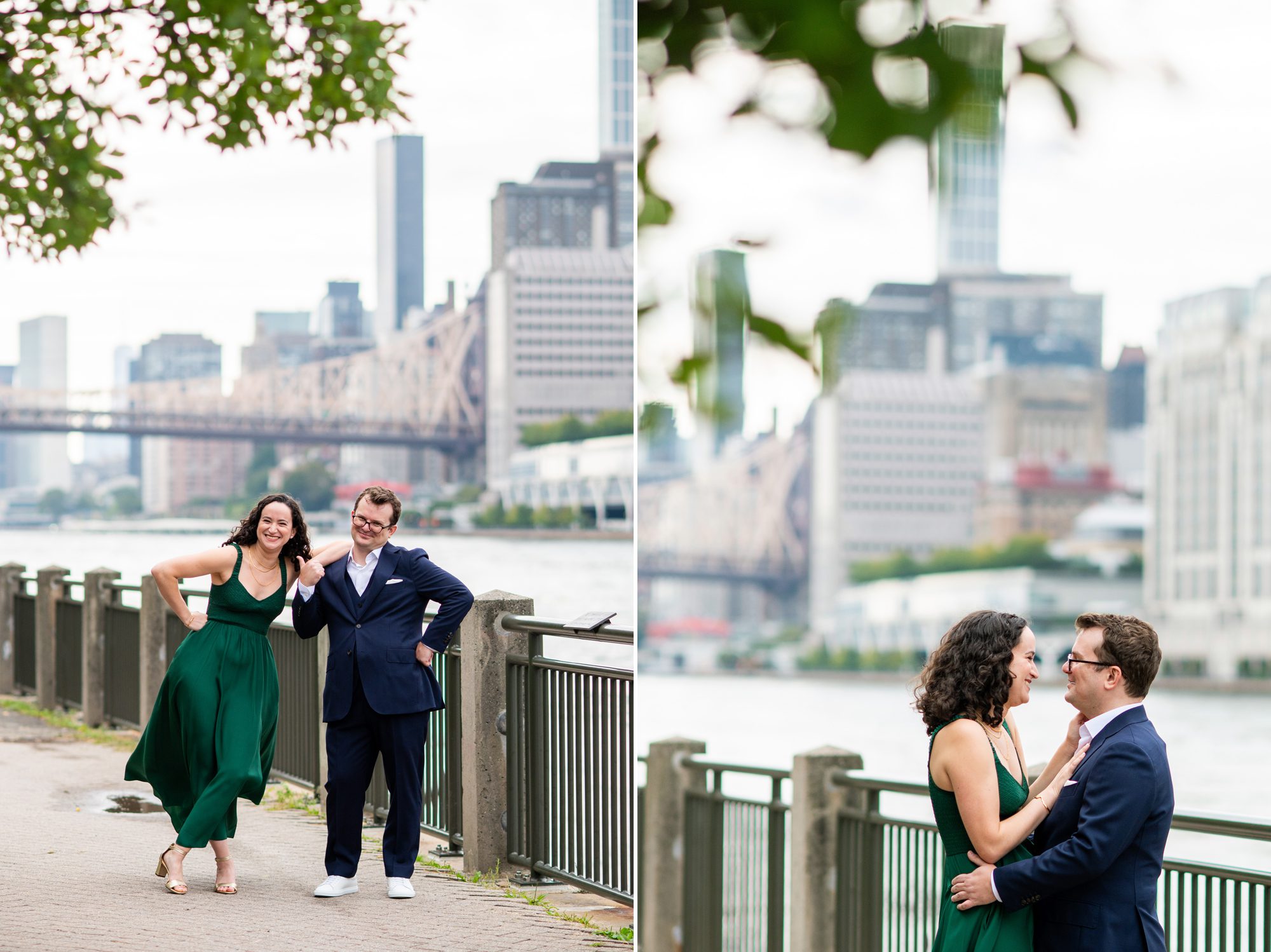 Roosevelt Island NYC Wedding Photos