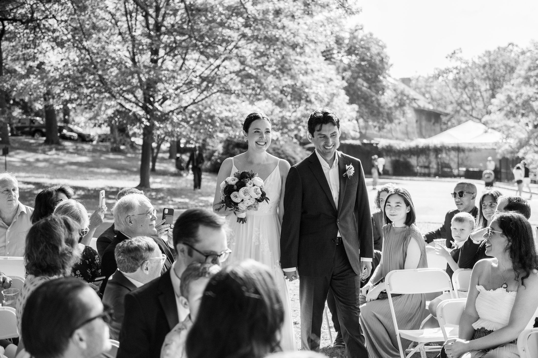 Wedding Ceremony at Van Cortlandt Park