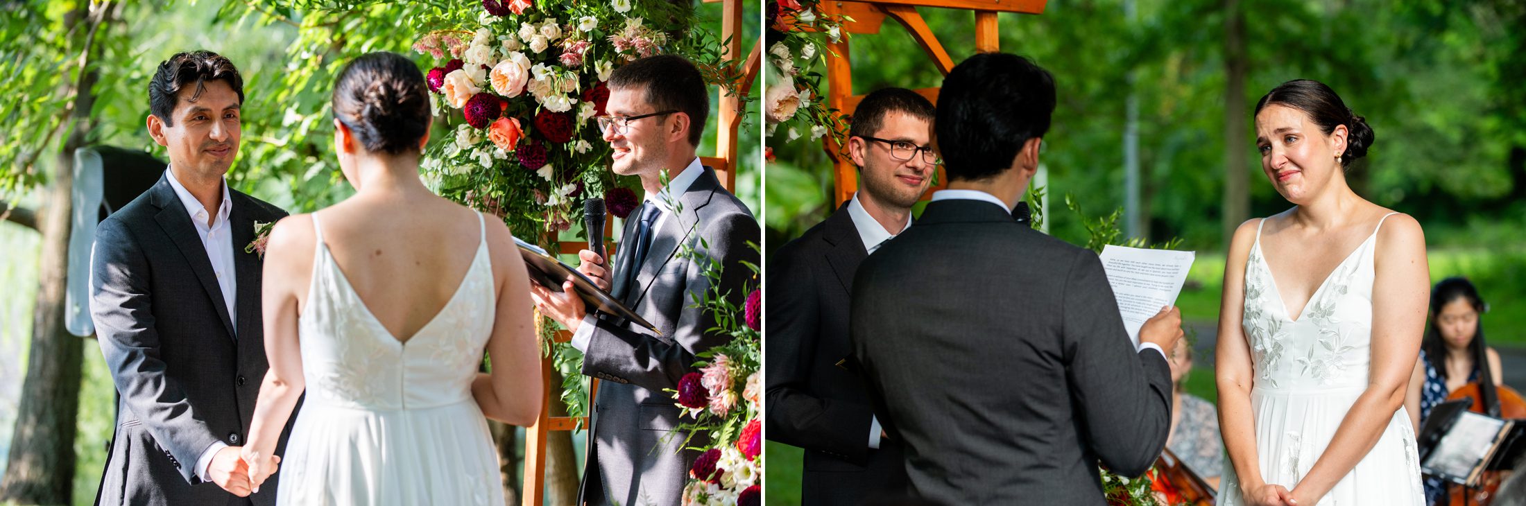 Wedding Ceremony at Van Cortlandt Park 