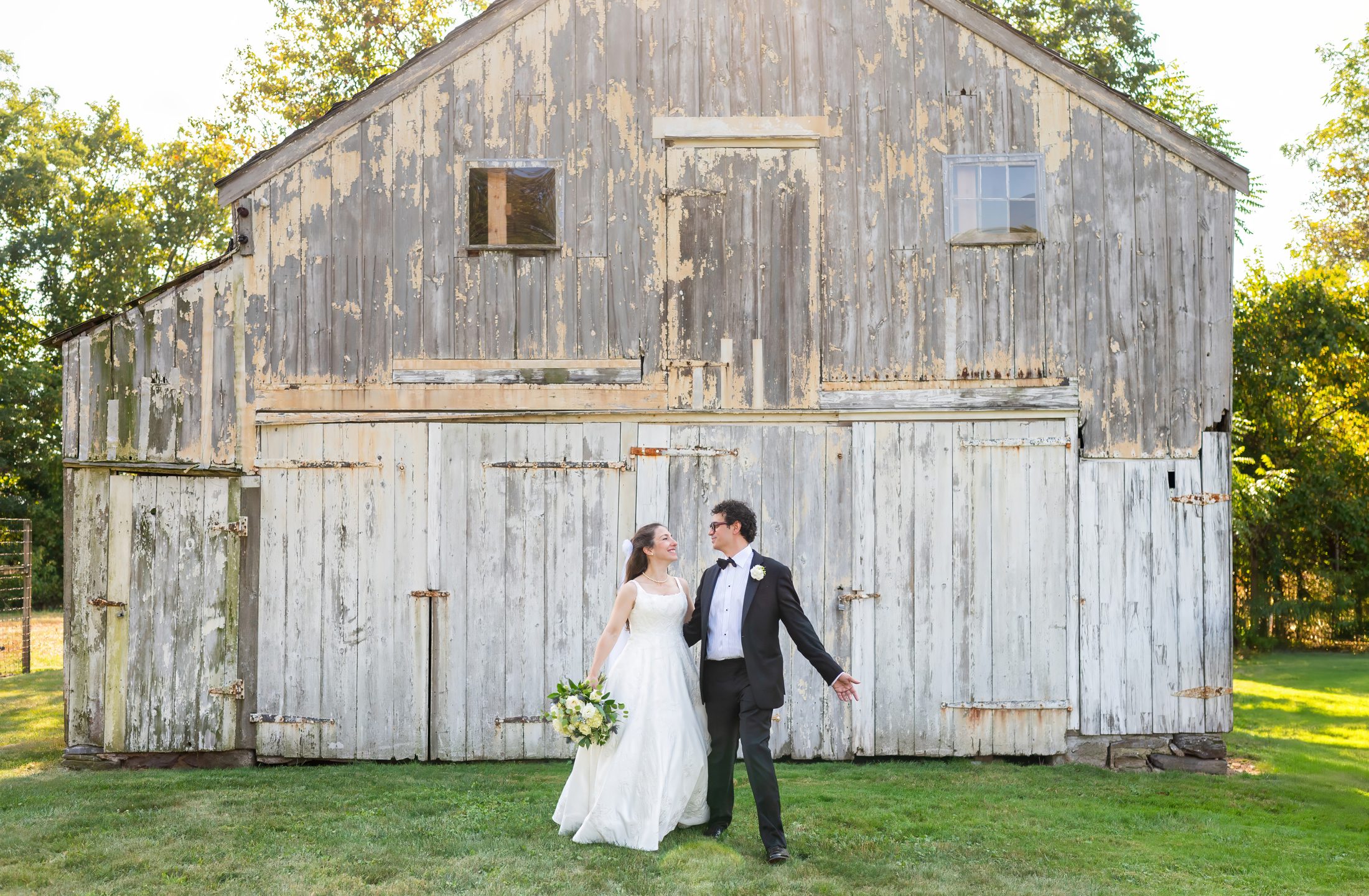 Barn wedding venue in New Jersey 