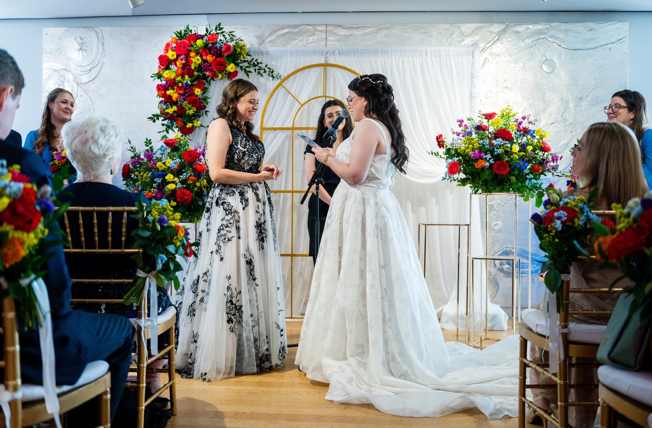 Wedding at Museum of Art and Design in New York City
