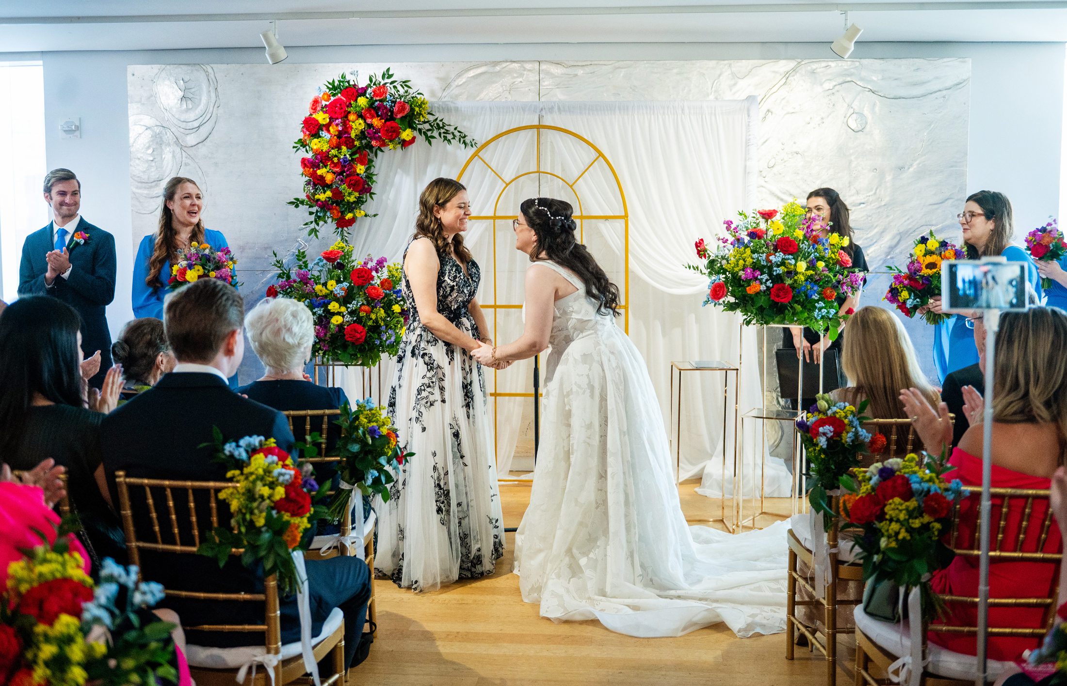 Wedding Ceremony at Museum of Art and Design in NYC