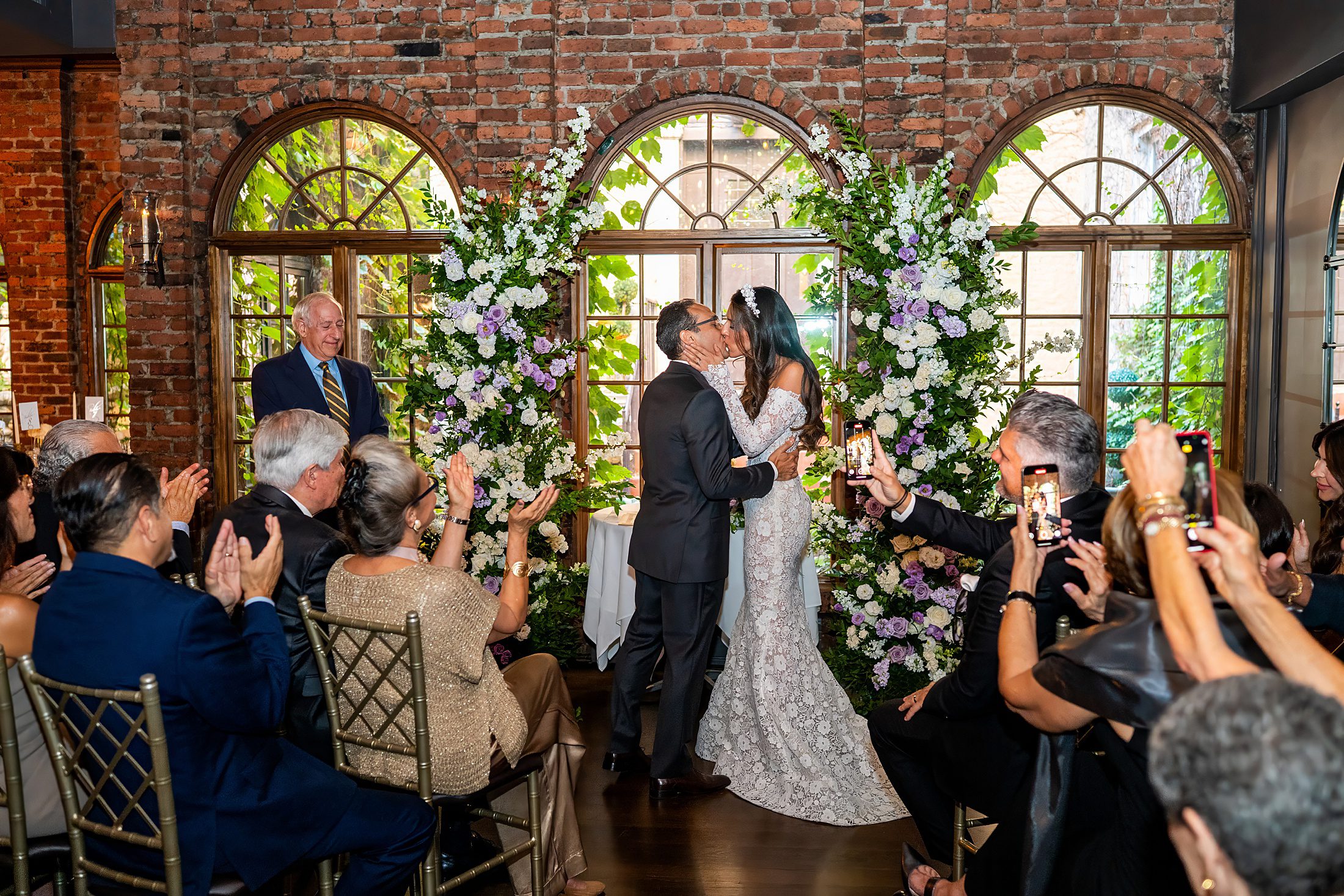 One if By Land Two if By Sea Wedding Ceremony
