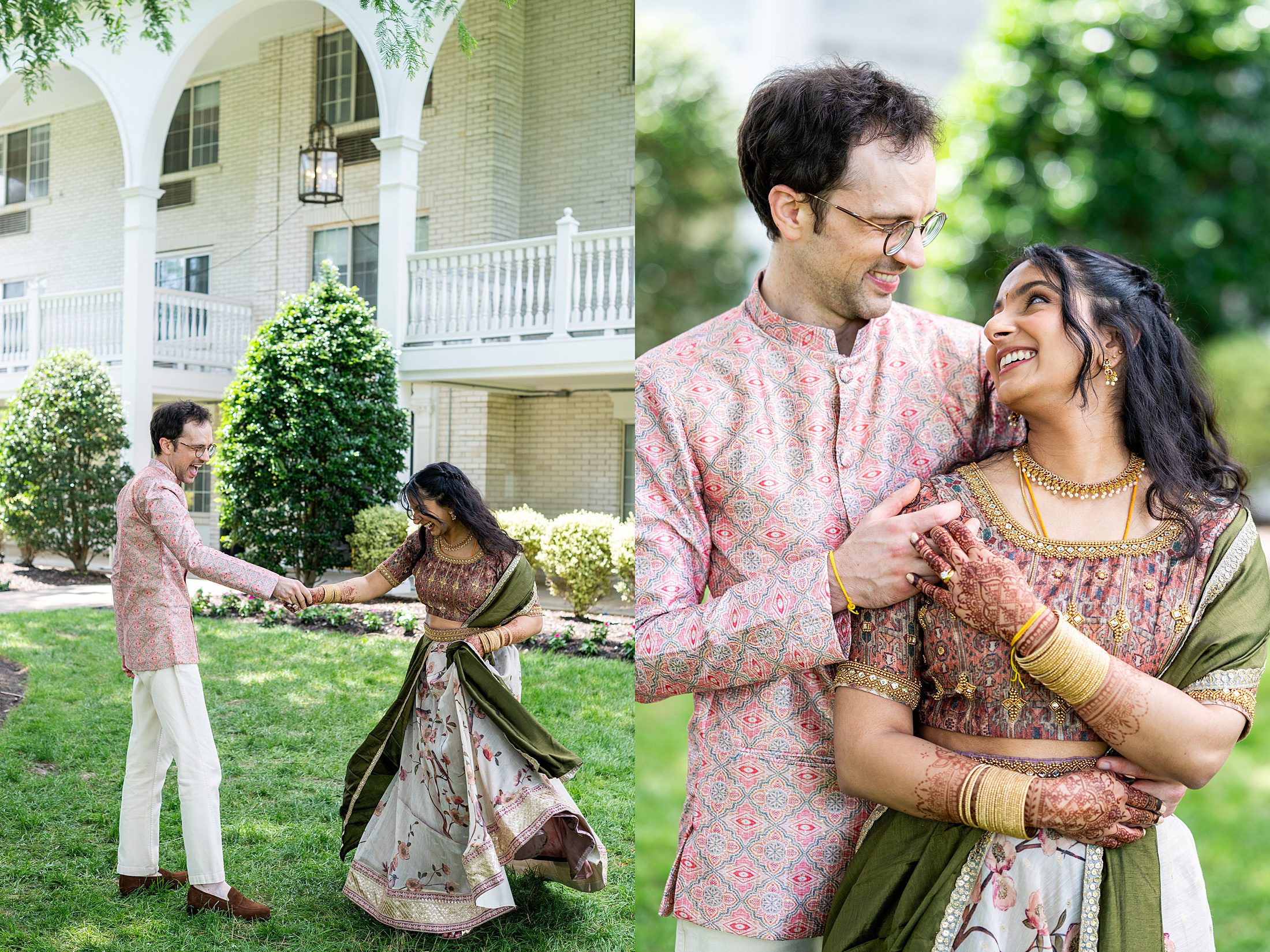 Wedding photos at the Madison Hotel in New Jersey